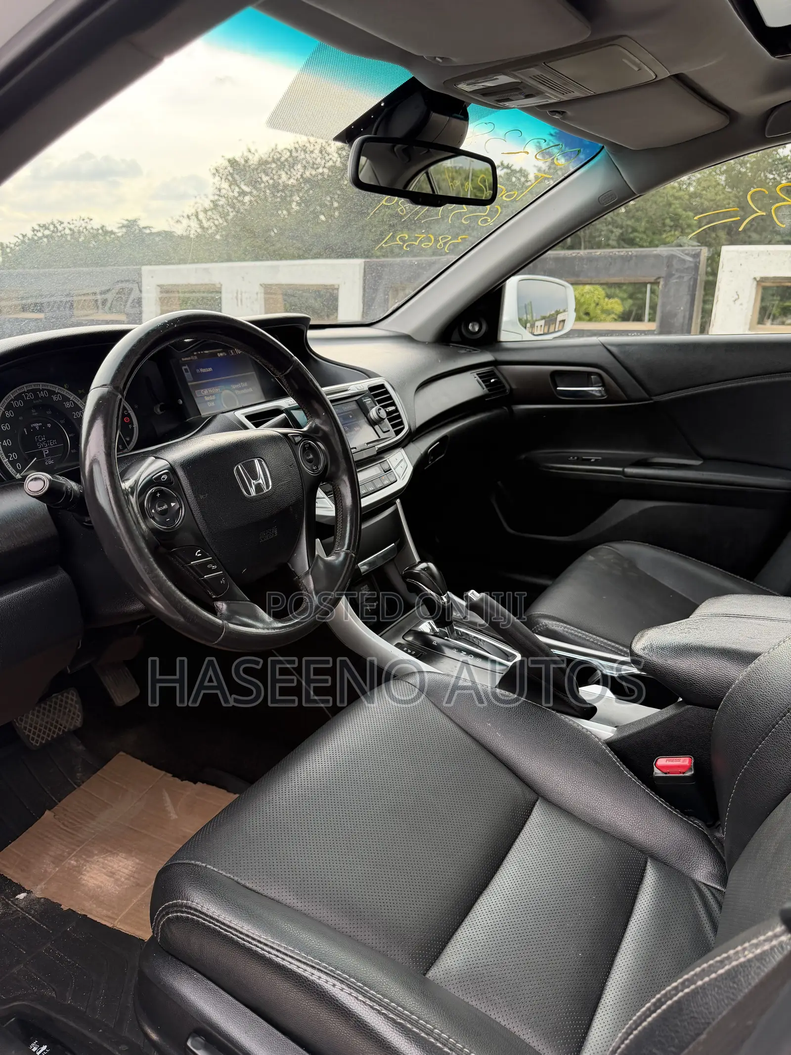 Honda Accord EX-L 4dr Sedan (2.4L 4cyl CVT) 2014 White