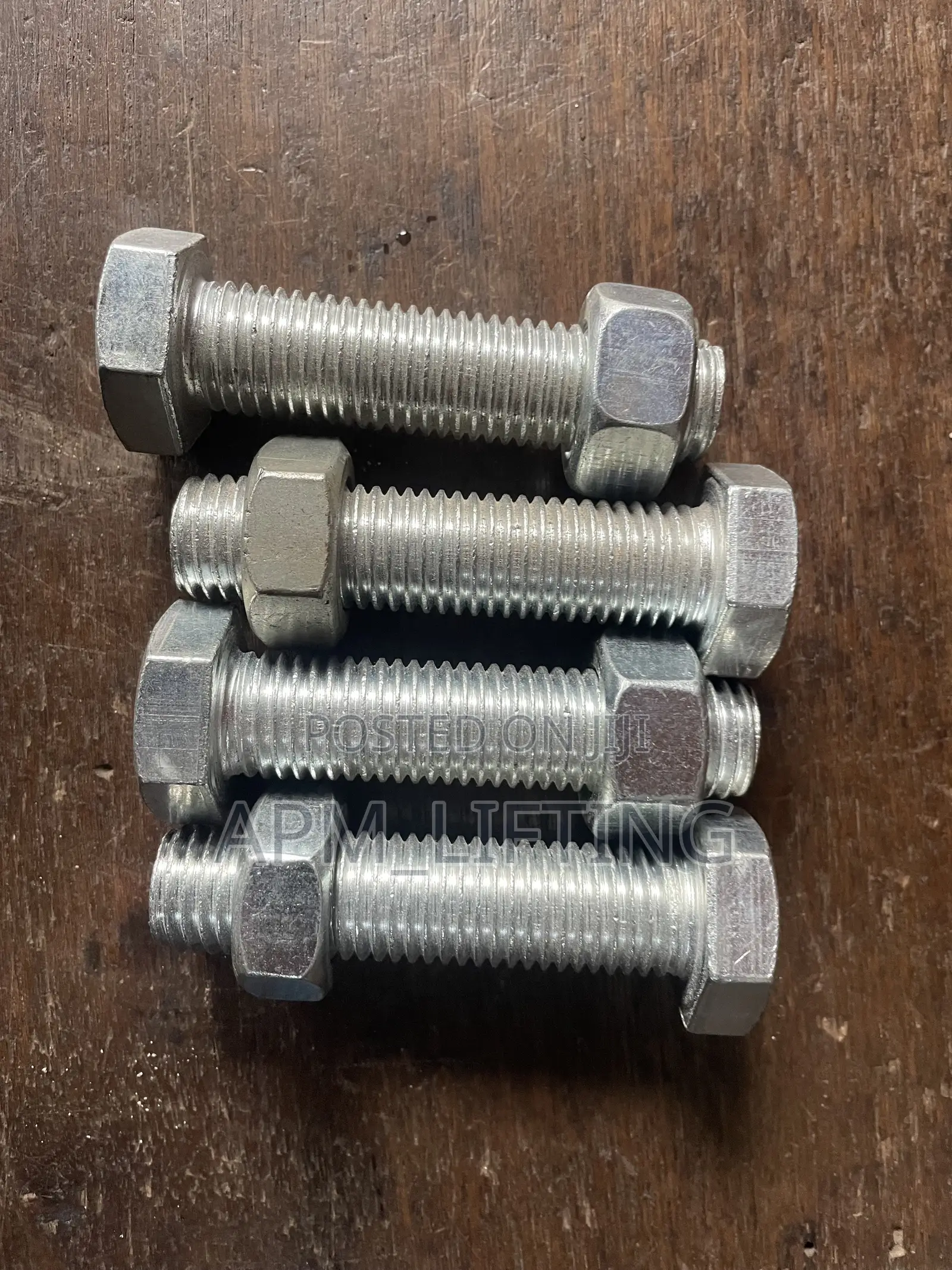 3/4” Hex Bolt and Nuts 19mm and All Others Sizes