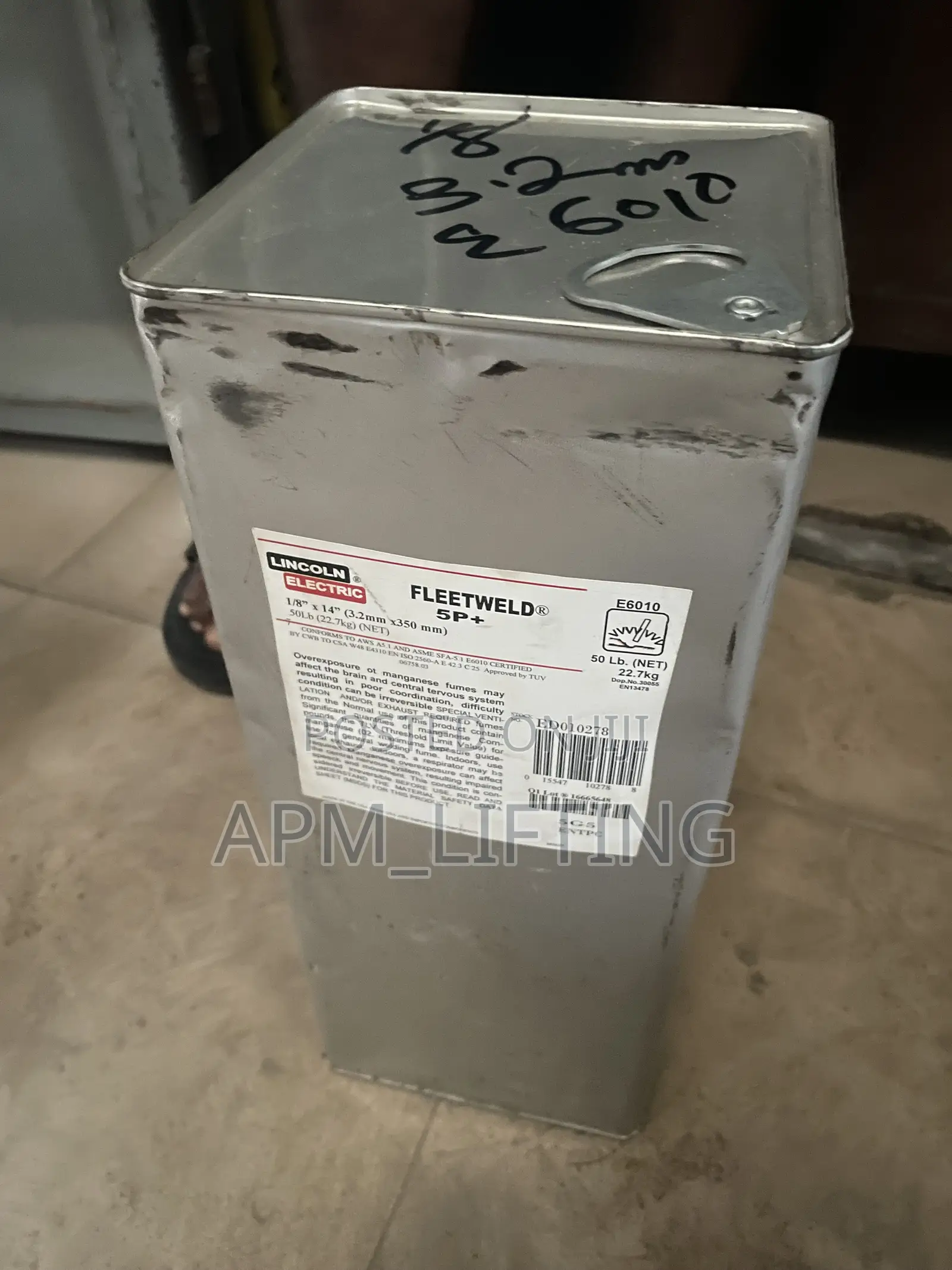 Lincoln Electric Fleetweld 5P+ E6010
