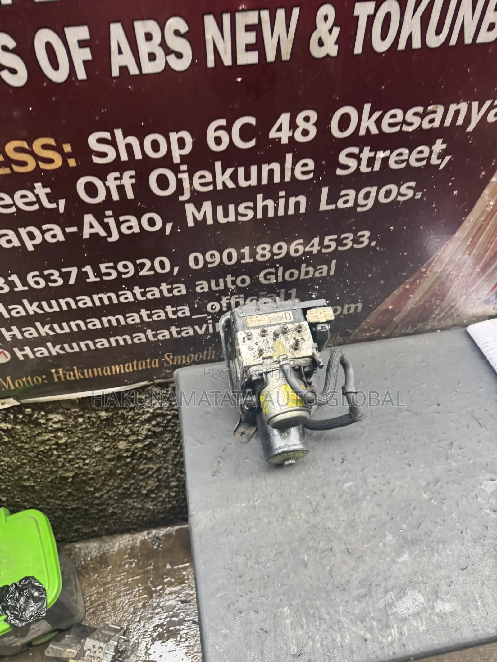 Toyota Highlander Hybrid ABS Pump 2006–2010