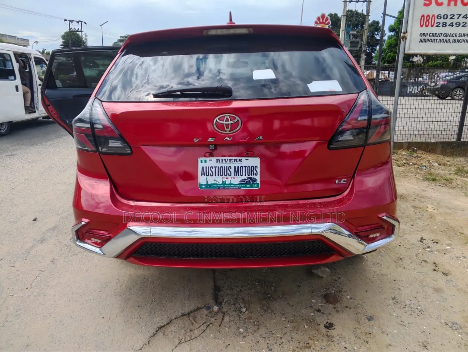 Toyota Venza Limited 2012 Red
