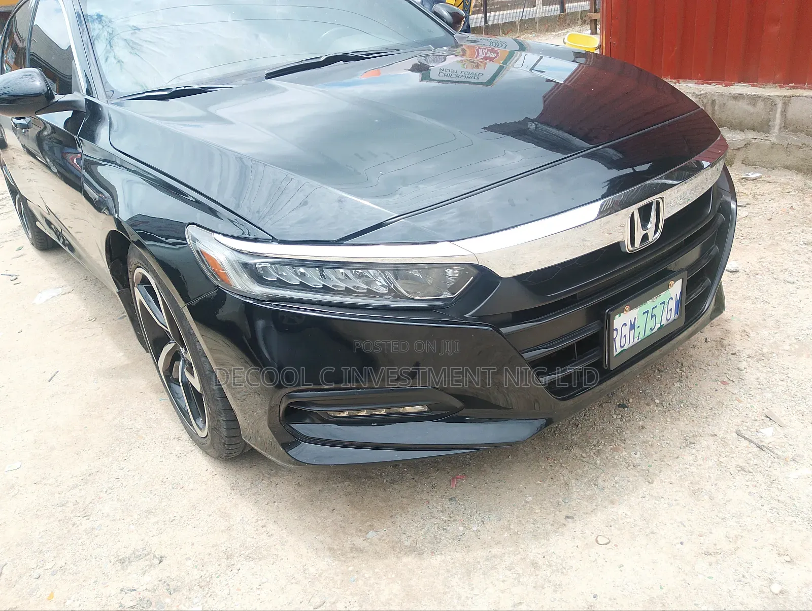 Honda Accord EX-L V6 4dr Sedan FWD (3.5L 6cyl 6A) 2017 Black
