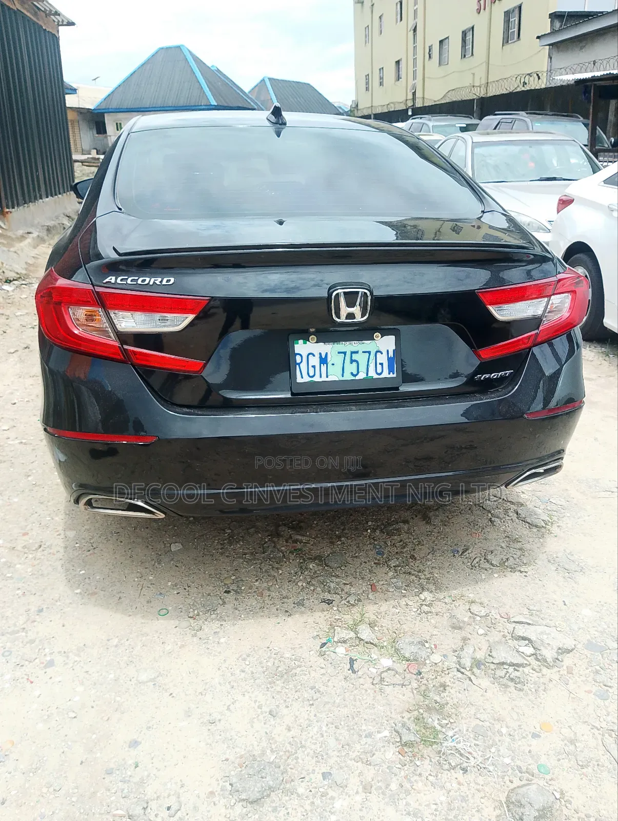 Honda Accord EX-L V6 4dr Sedan FWD (3.5L 6cyl 6A) 2017 Black
