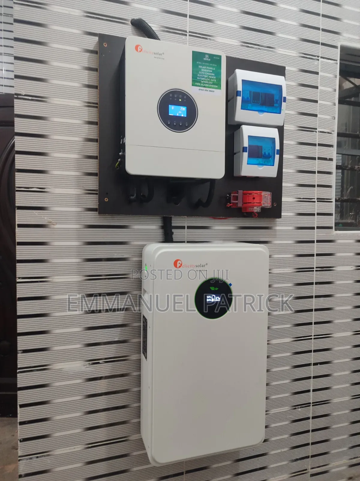 6kVA Hybrid Solar System | 10kWh Lithium | 8x 650W Panels
