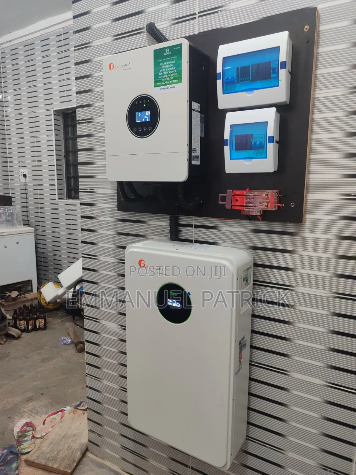 6kVA Hybrid Solar System | 10kWh Lithium | 8x 650W Panels