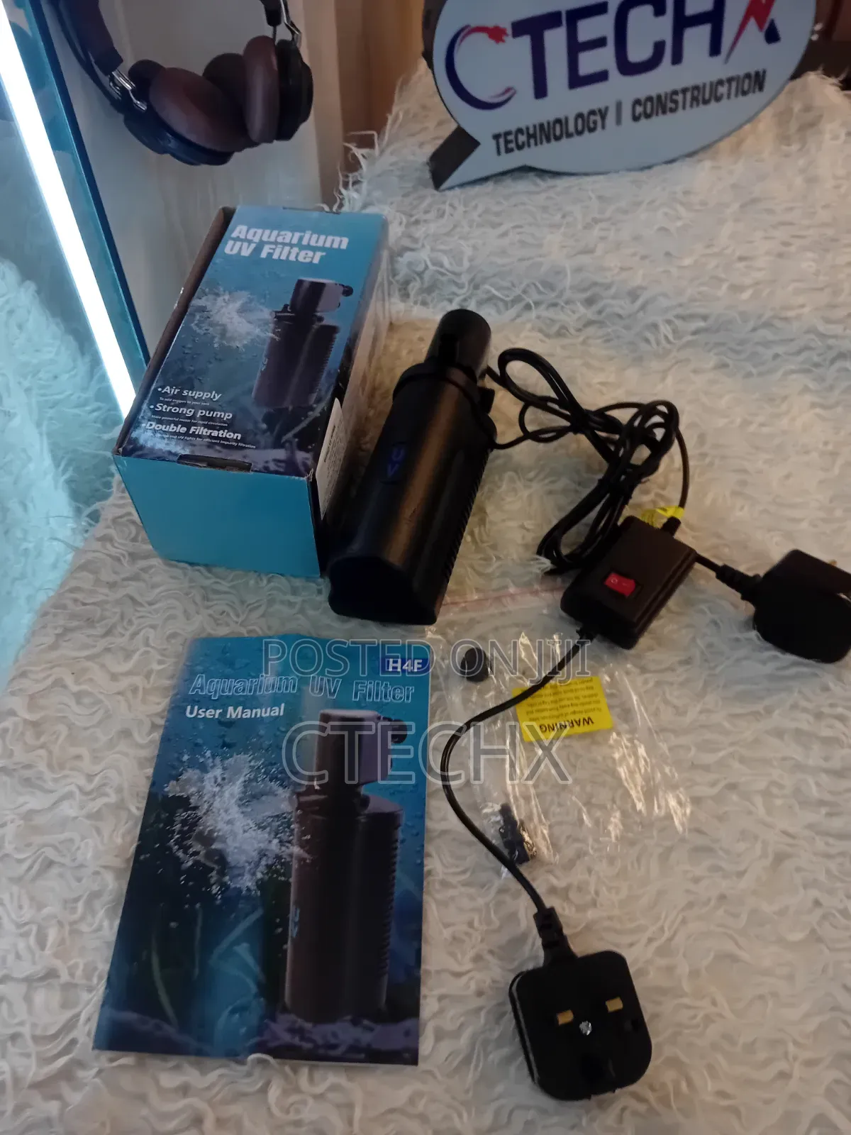 Aquarium UV Filter H4F. UV Sterilizer for Aquarium. 40 - 150 Gallon