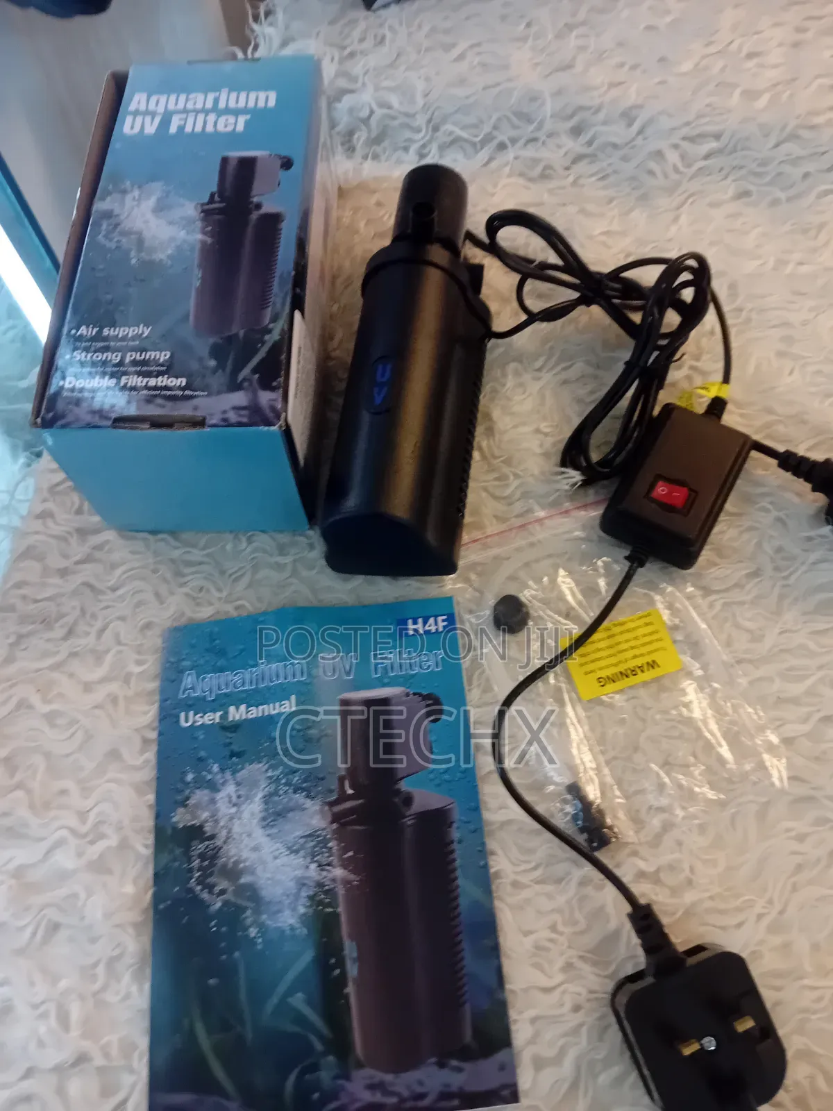 Aquarium UV Filter H4F. UV Sterilizer for Aquarium. 40 - 150 Gallon