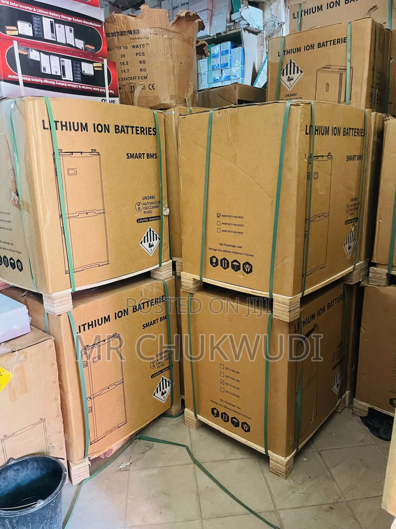 15kwh 51.2v Blue Carbon Solar Lithium Batteries Is Available