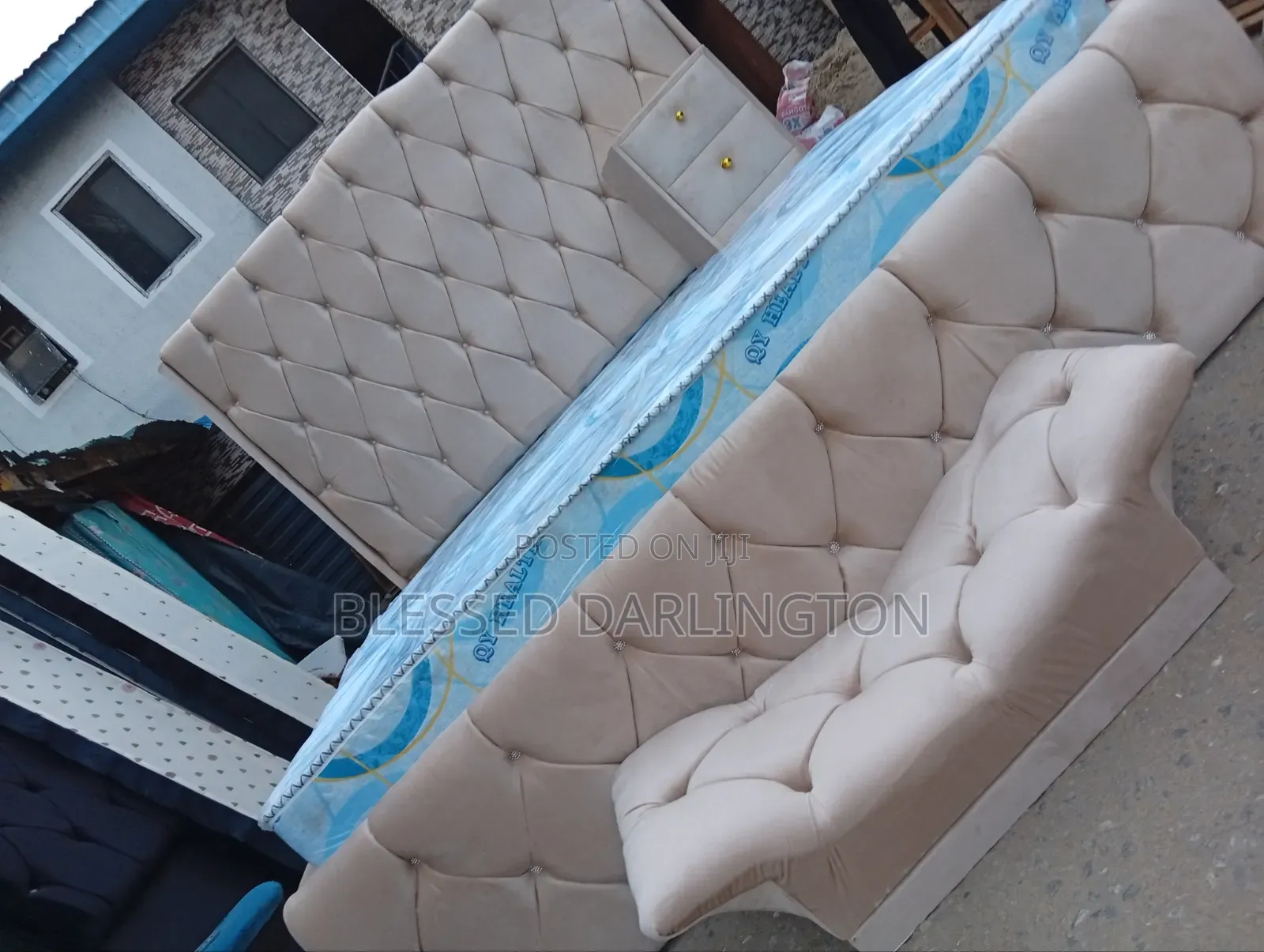 Brand New Upholstery Paded Bed Frame