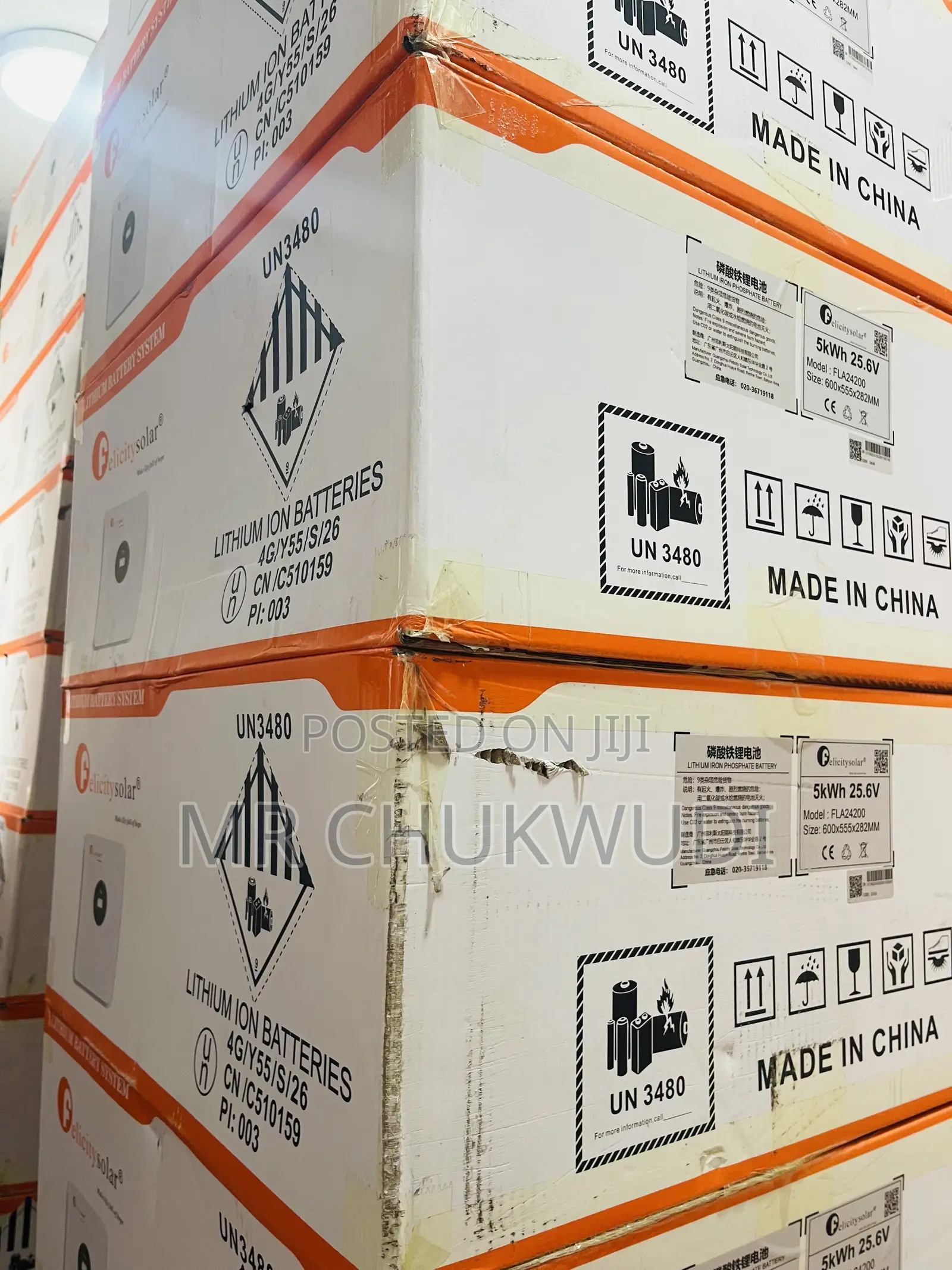 5kwh 24v Fla24200 Felicity Lithium Batteries Is Available