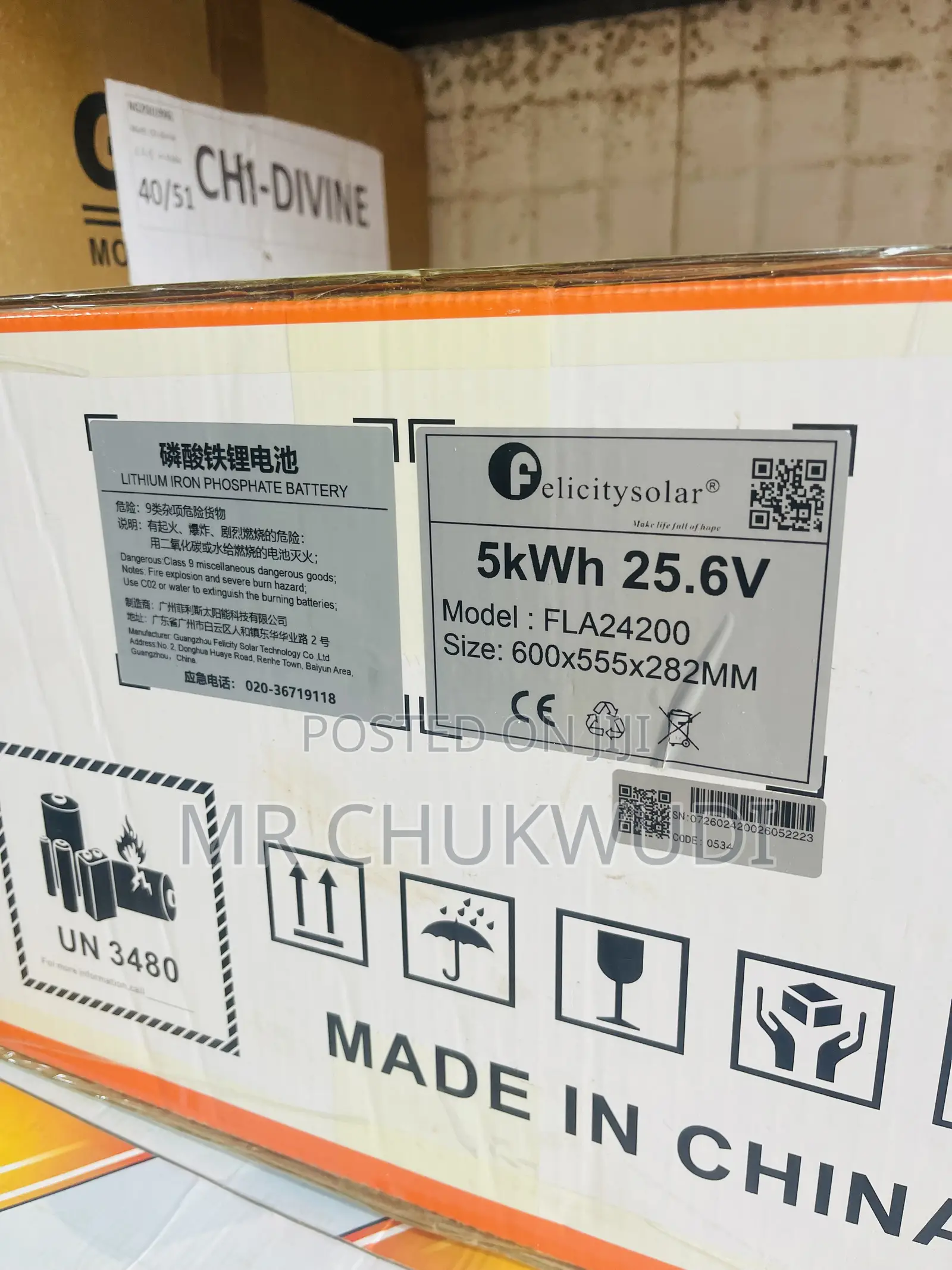 5kwh 24v Fla24200 Felicity Lithium Batteries Is Available