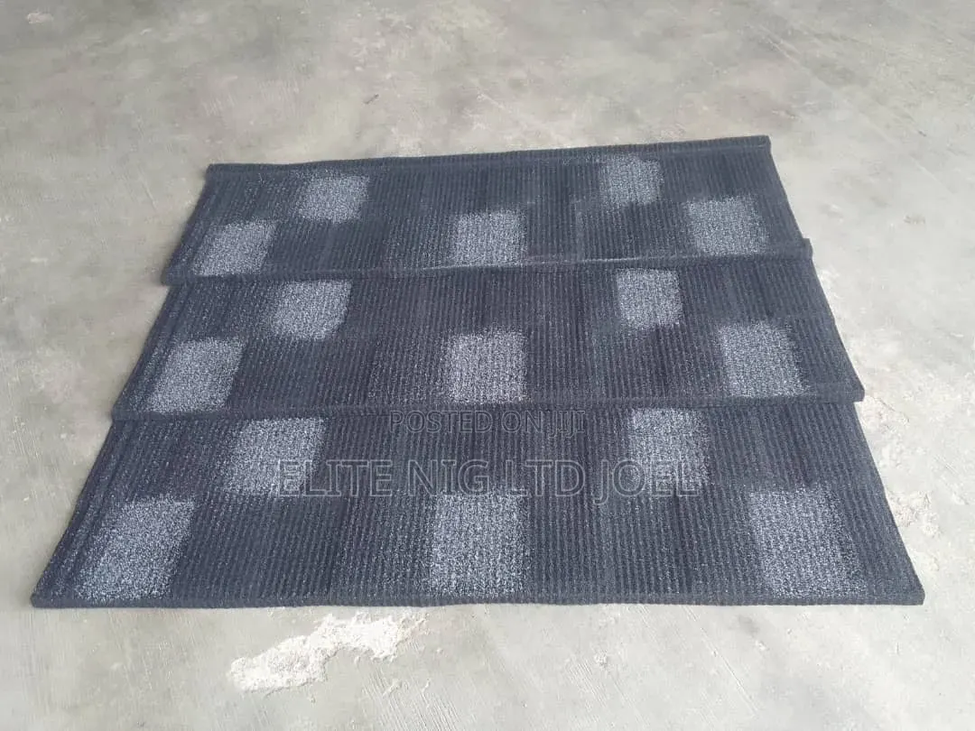 Pure Black Stone Coated Sheet With 50yrs Warranty in Ajah Lagos