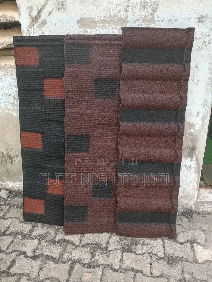 Pure Black Stone Coated Sheet With 50yrs Warranty in Ajah Lagos