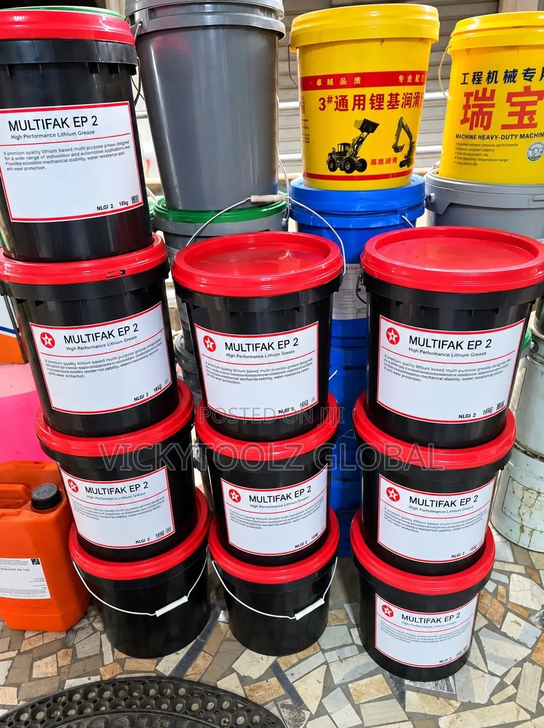 Texaco Multifak Ep 2 Lithium Grease 15Kg
