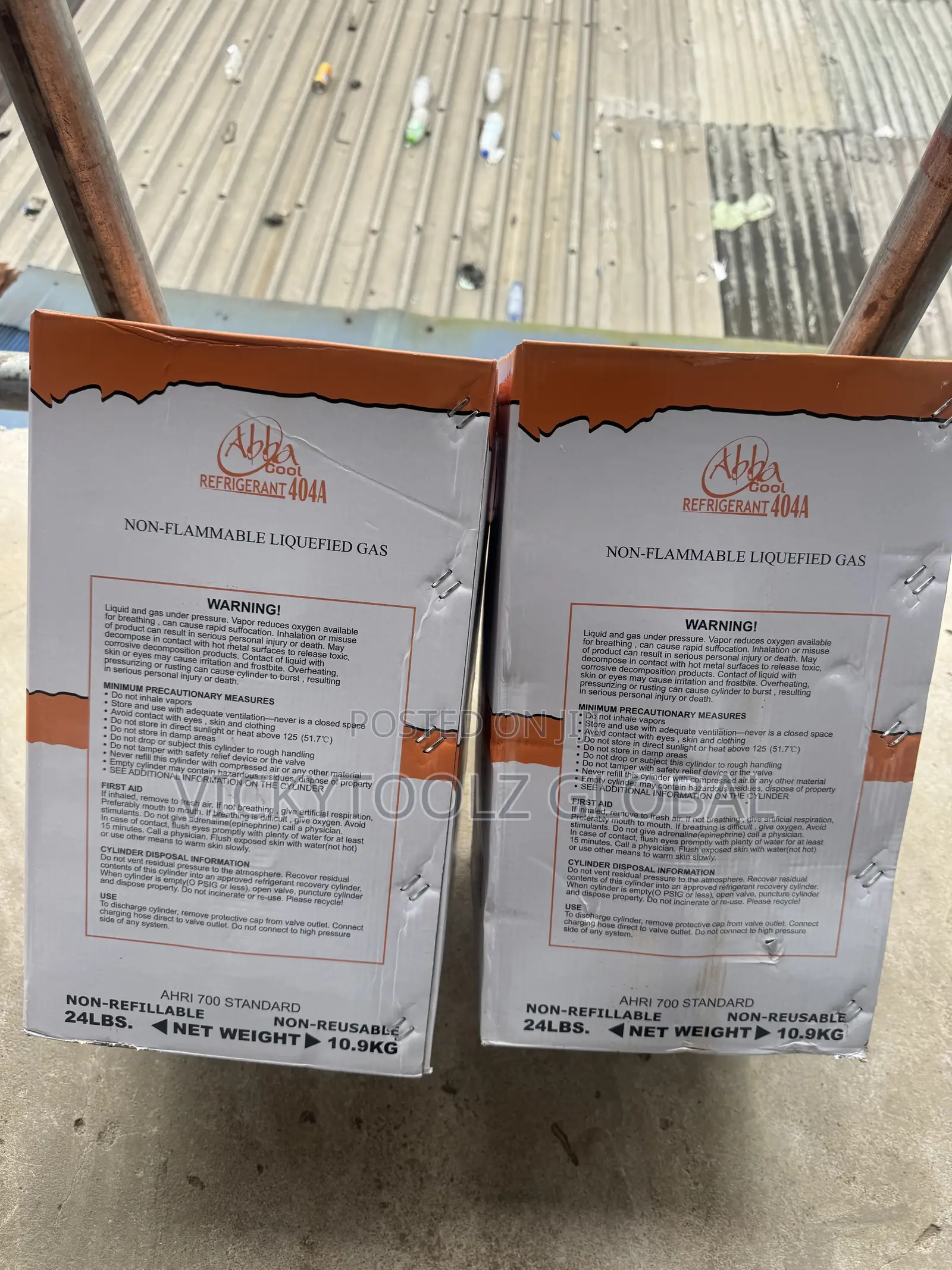 Abba Cool Refrigerant R404a Gas