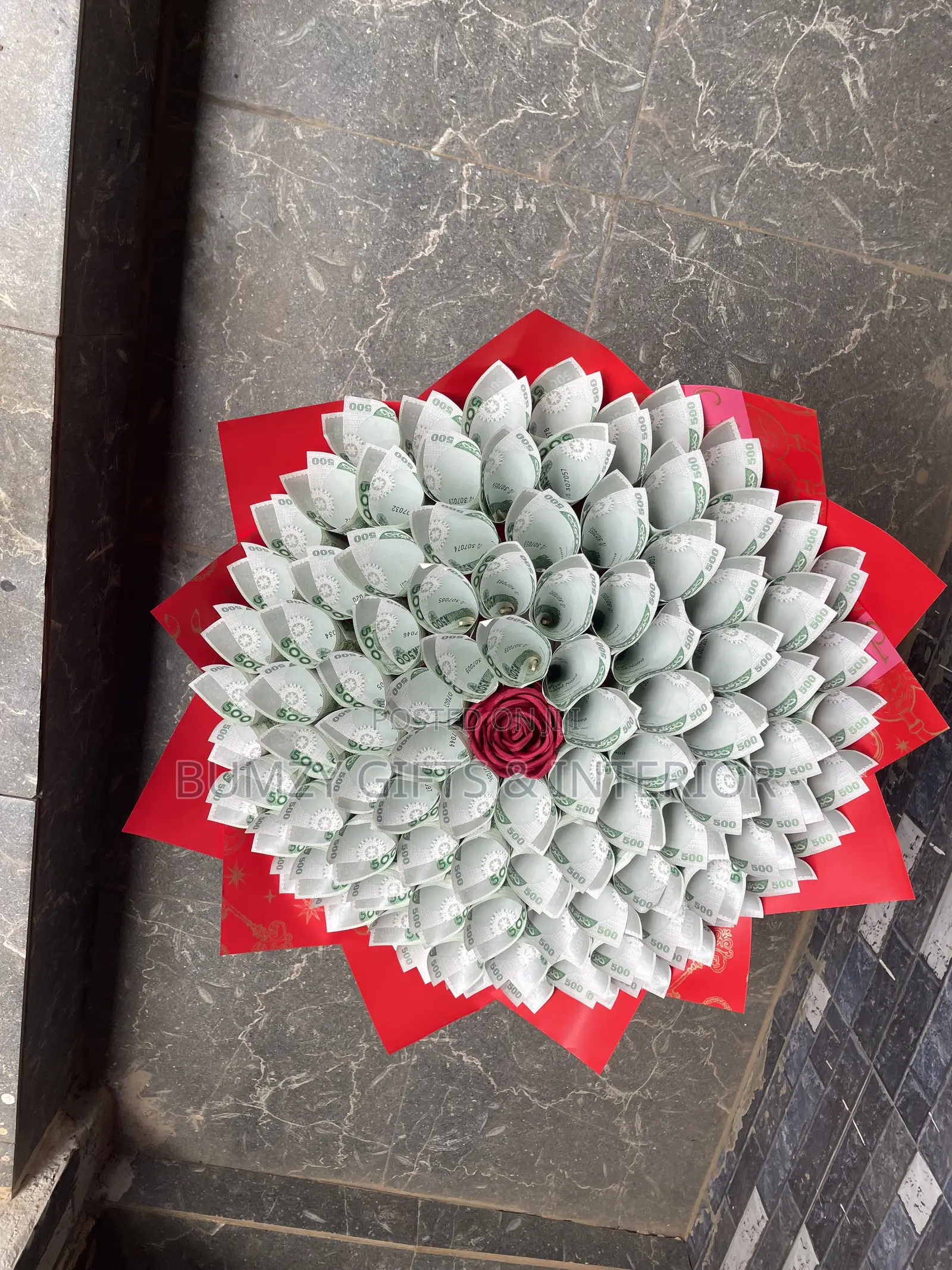 Money Bouquet , Hotair Ballon, Flowers