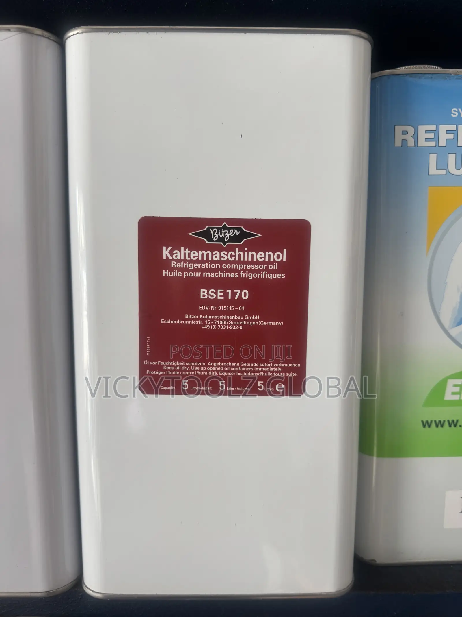 Bitzer Kaltemaschinenol Refrigeration Compressor Oil BSE170