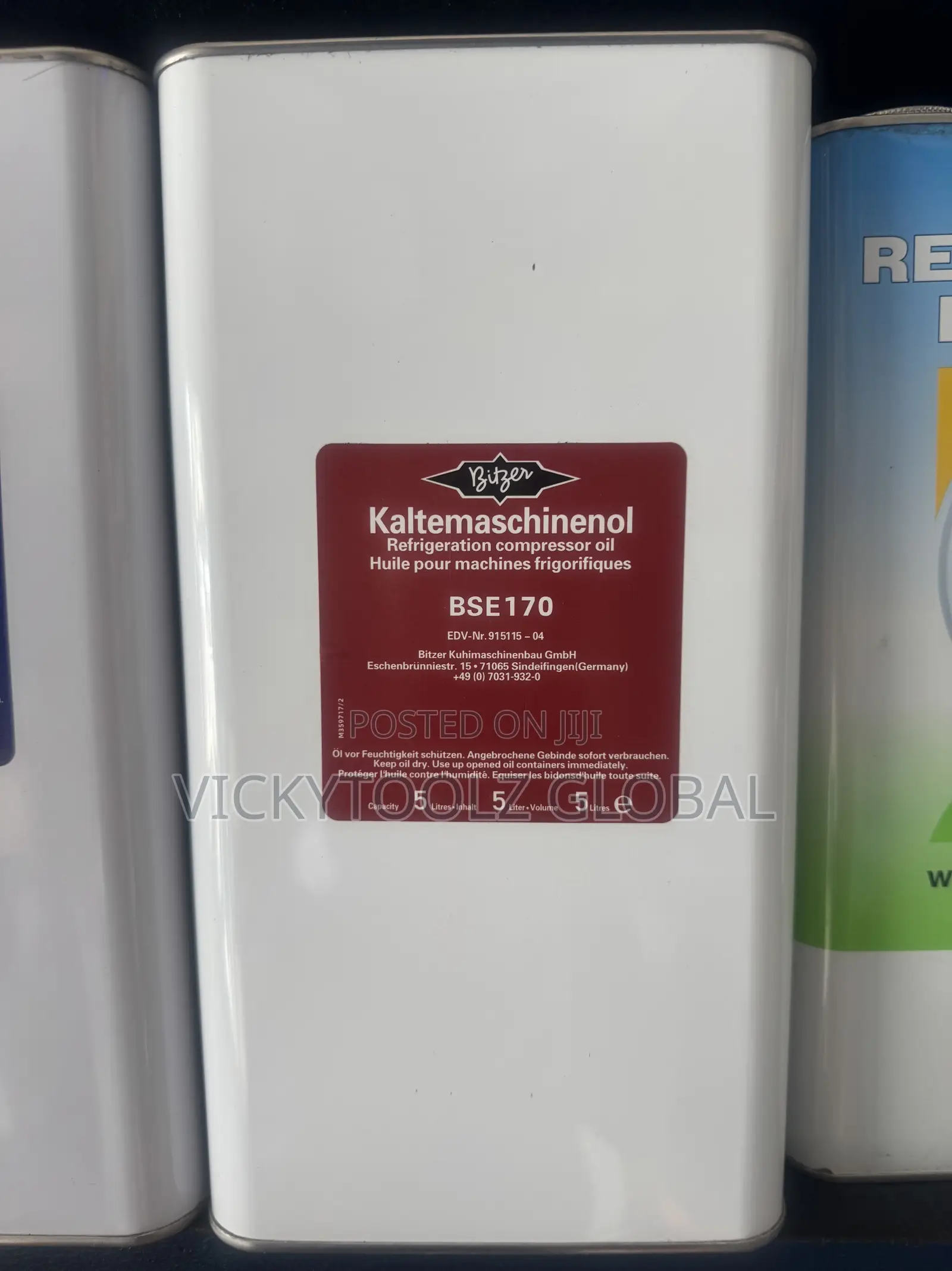 Bitzer BSE 170 Refrigerant Compressor Oil