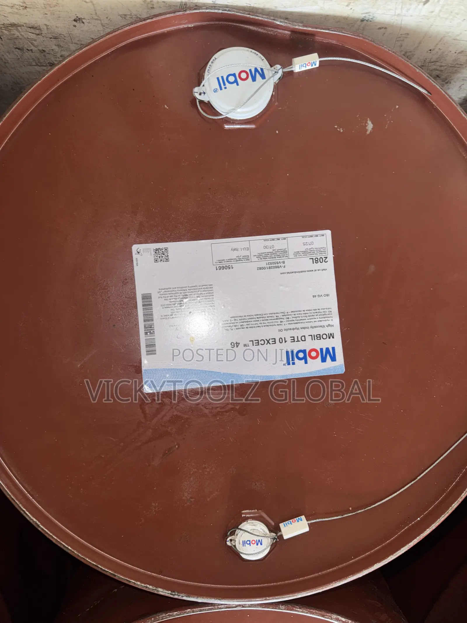 208Liters Drum of Mobil DTE 10 Excel 46