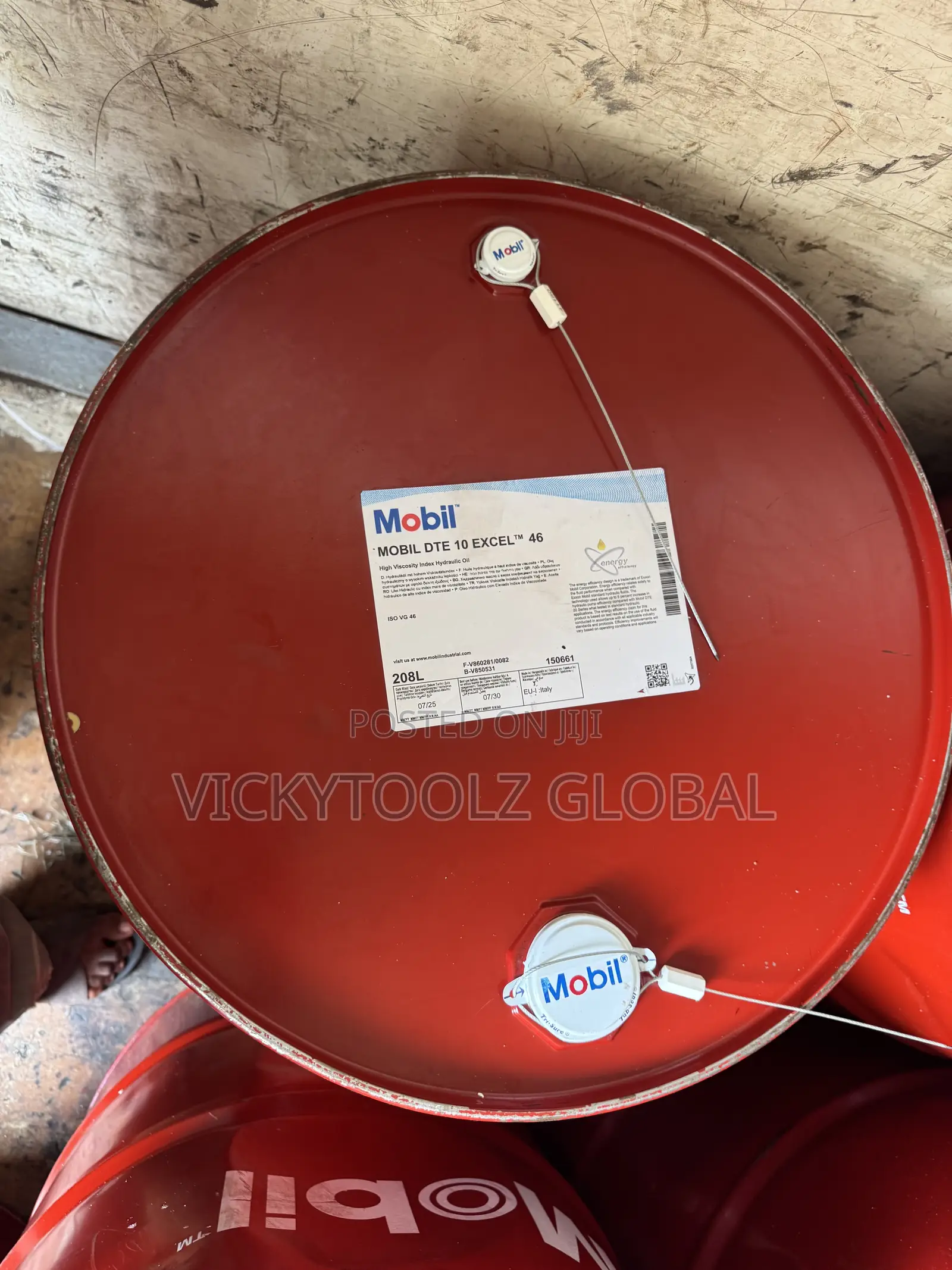 Mobil DTE 10 Excel 46 Anti-Wear Hydraulic Fluid