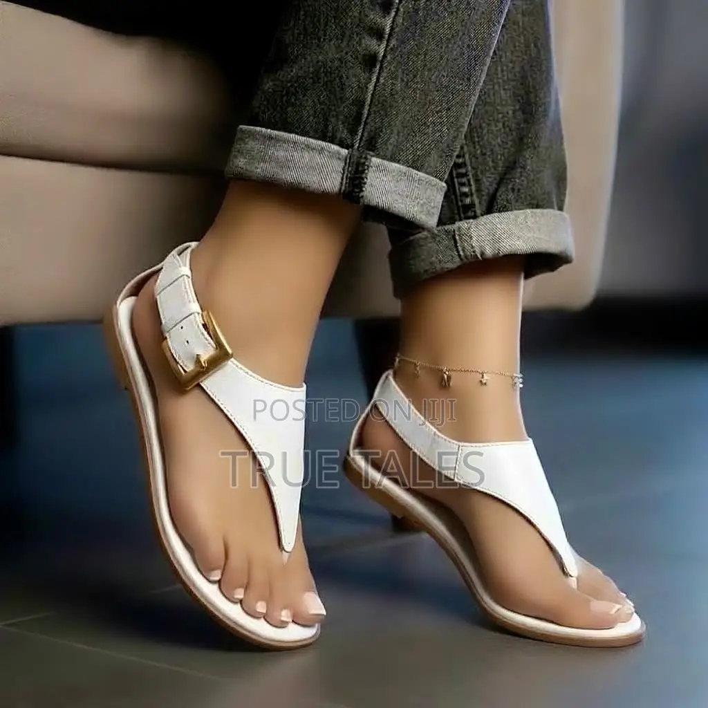 High Quality Zara Buckle Thong Sandals #PHE