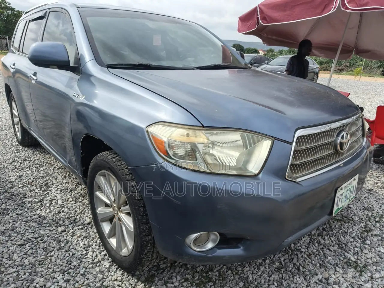 Toyota Highlander Hybrid Limited 2008 Blue