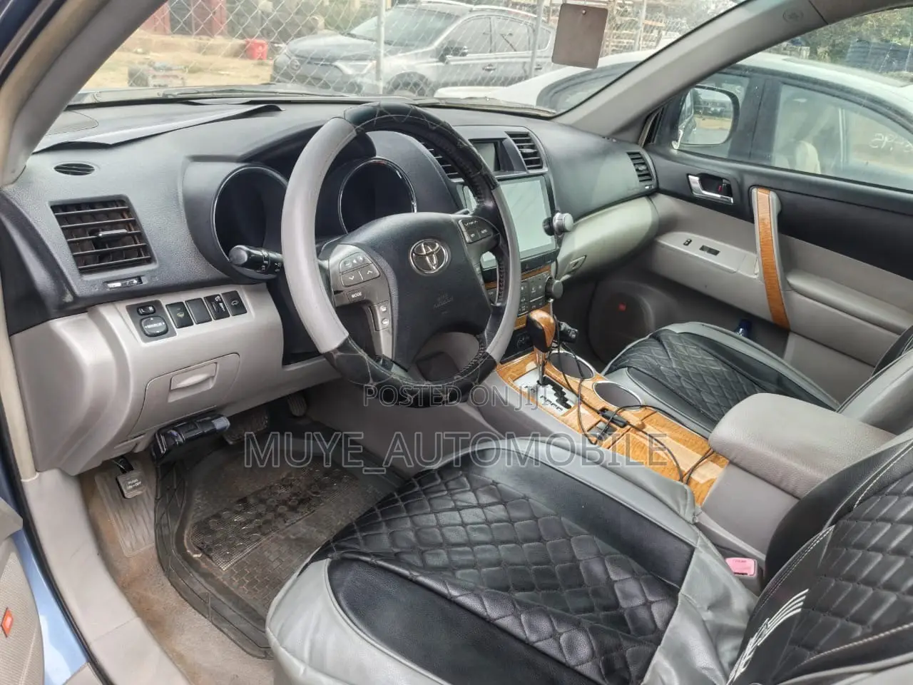 Toyota Highlander Hybrid Limited 2008 Blue