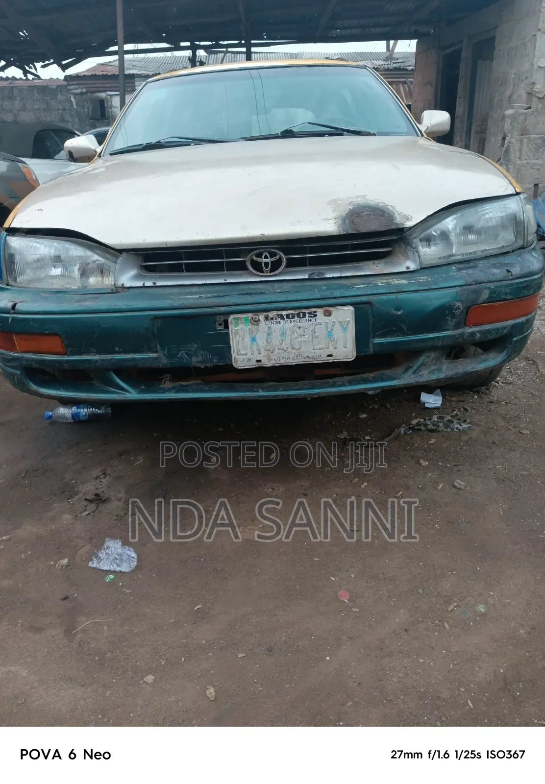 Toyota Camry 1998 Yellow