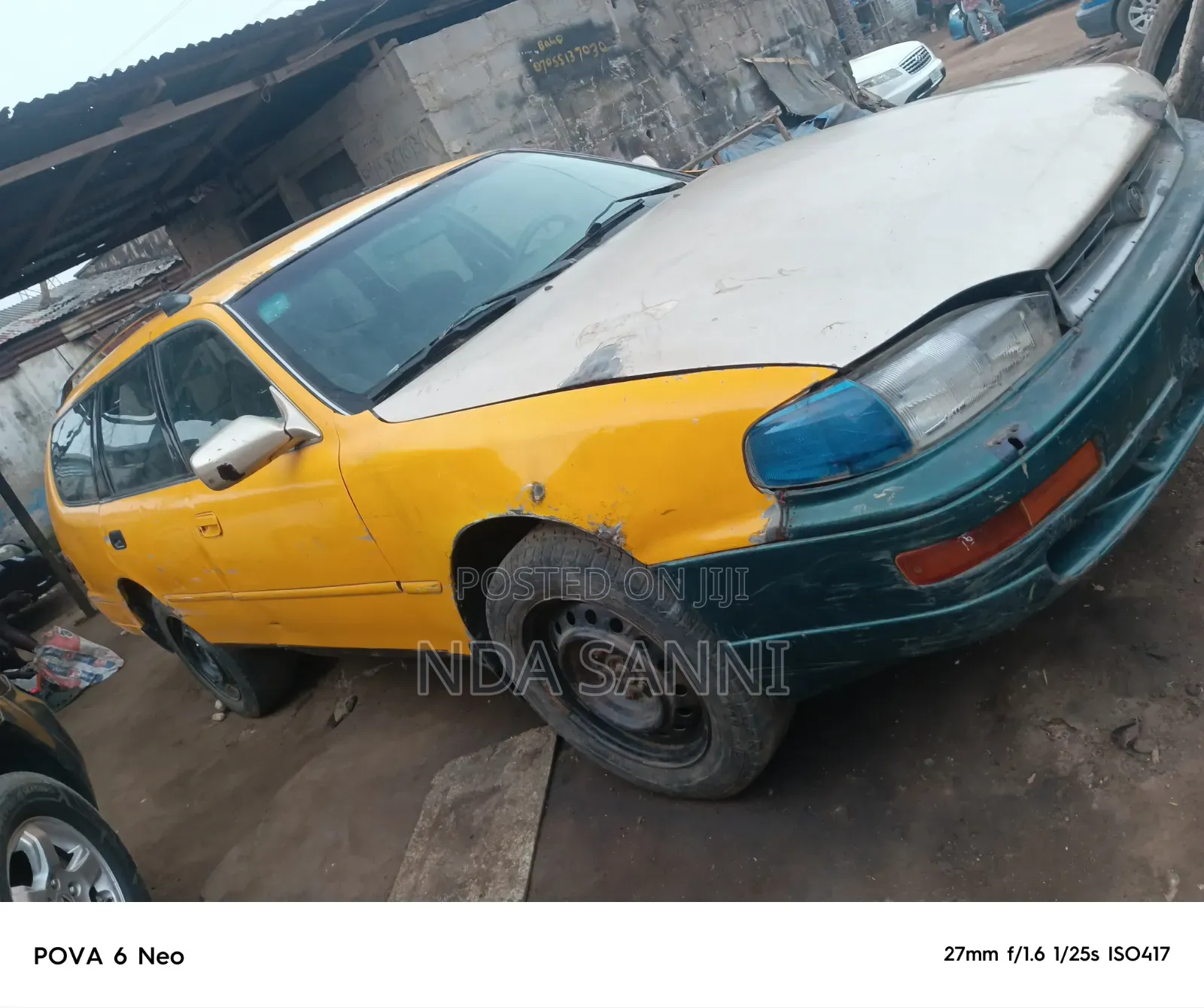 Toyota Camry 1998 Yellow