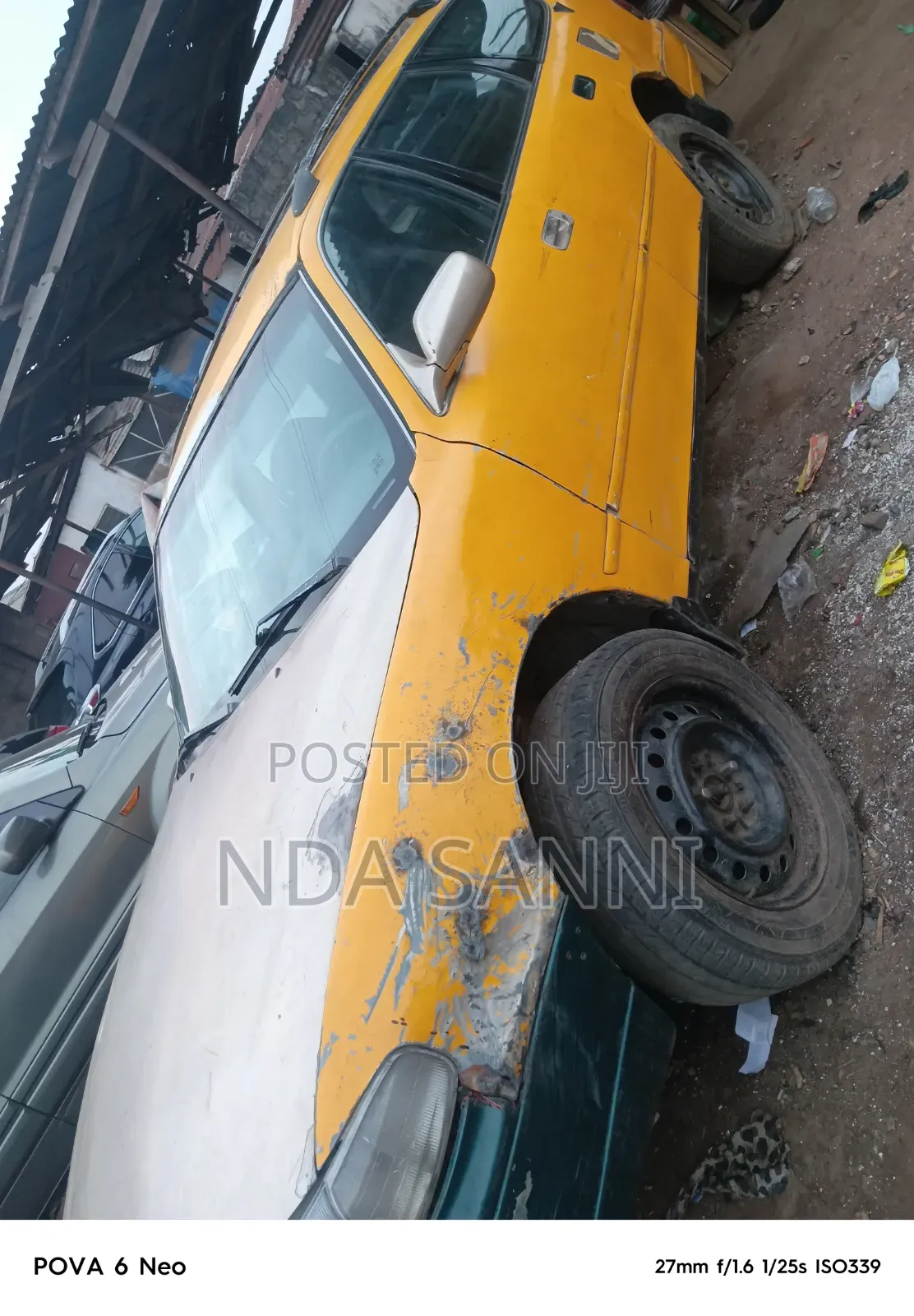 Toyota Camry 1998 Yellow