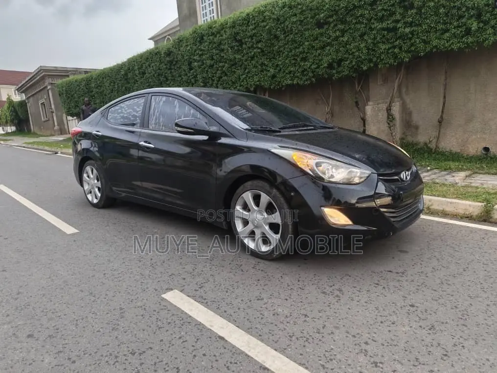 Hyundai Elantra Limited 2011 Black