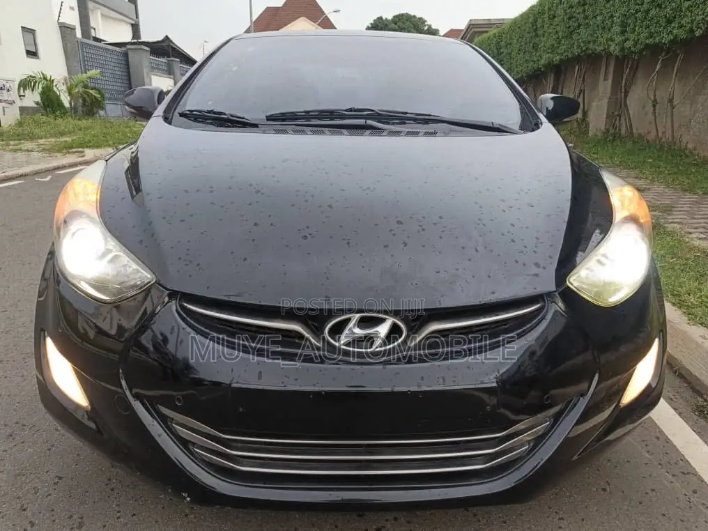 Hyundai Elantra Limited 2011 Black