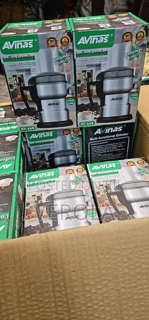 AVINAS Stainless Steel Electric Coffee Spice Grinder (AV-668)