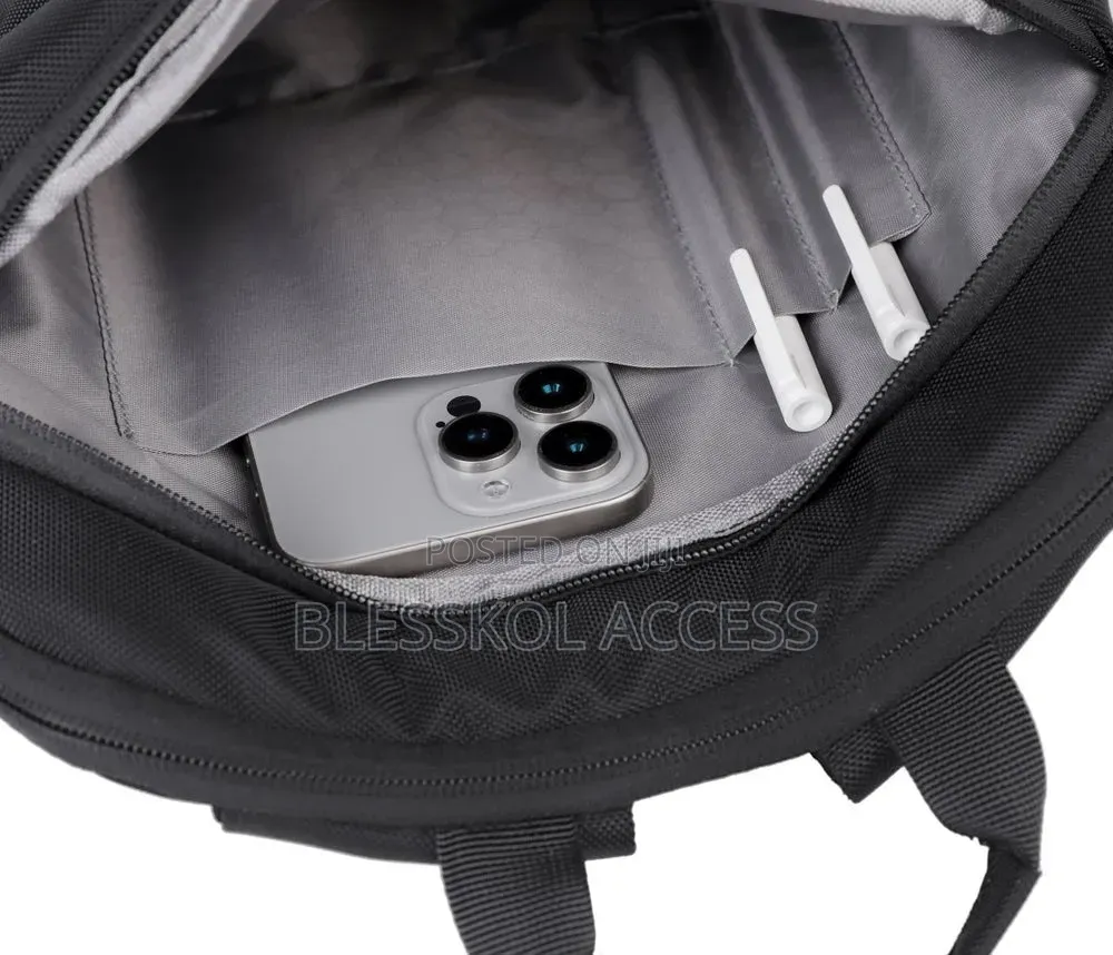 AeroGuard Pro 16 Water-Resistant USB Charging Business Laptop Backpack