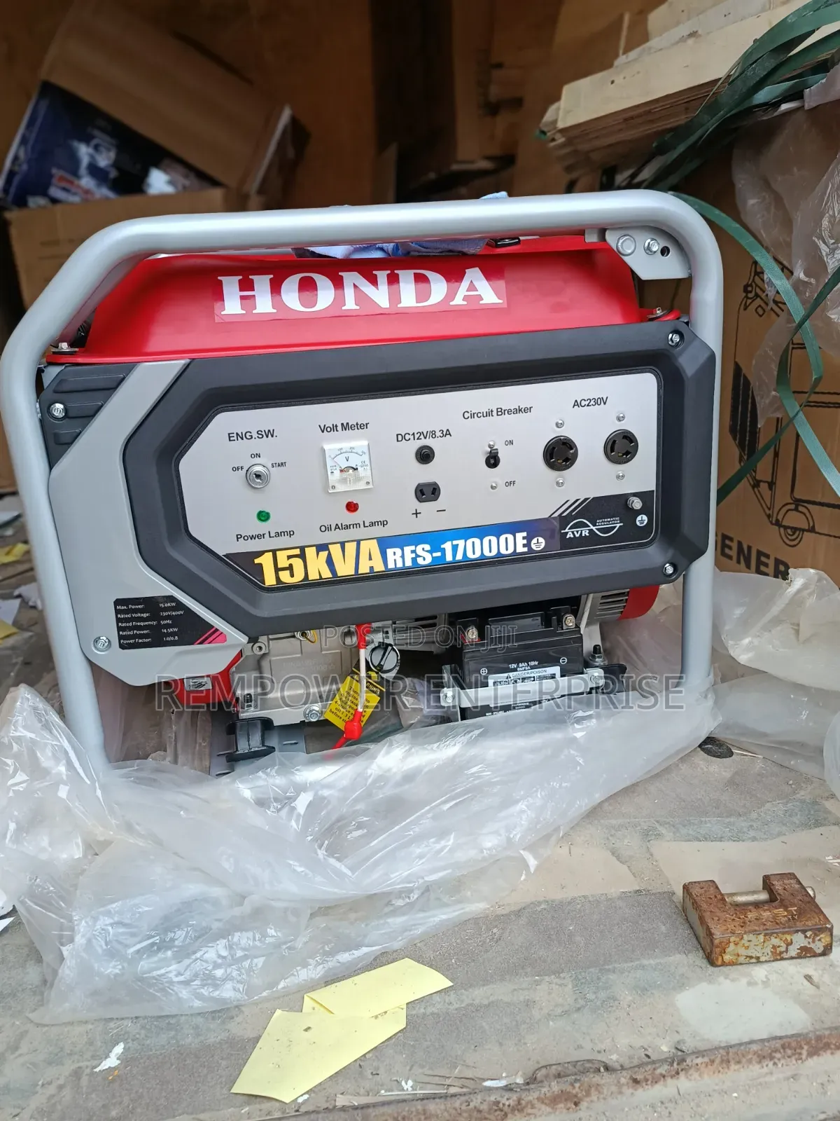 Honda 15kva Petrol Generator