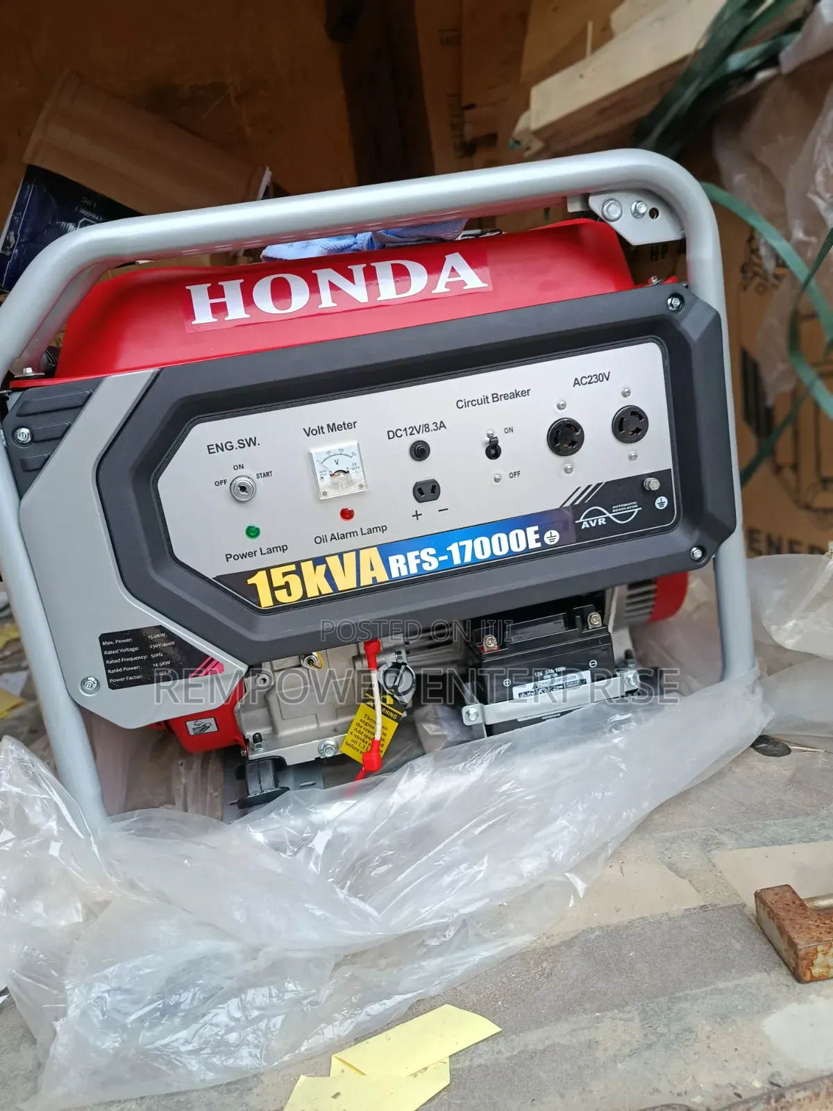 Brand New Honda 15kva