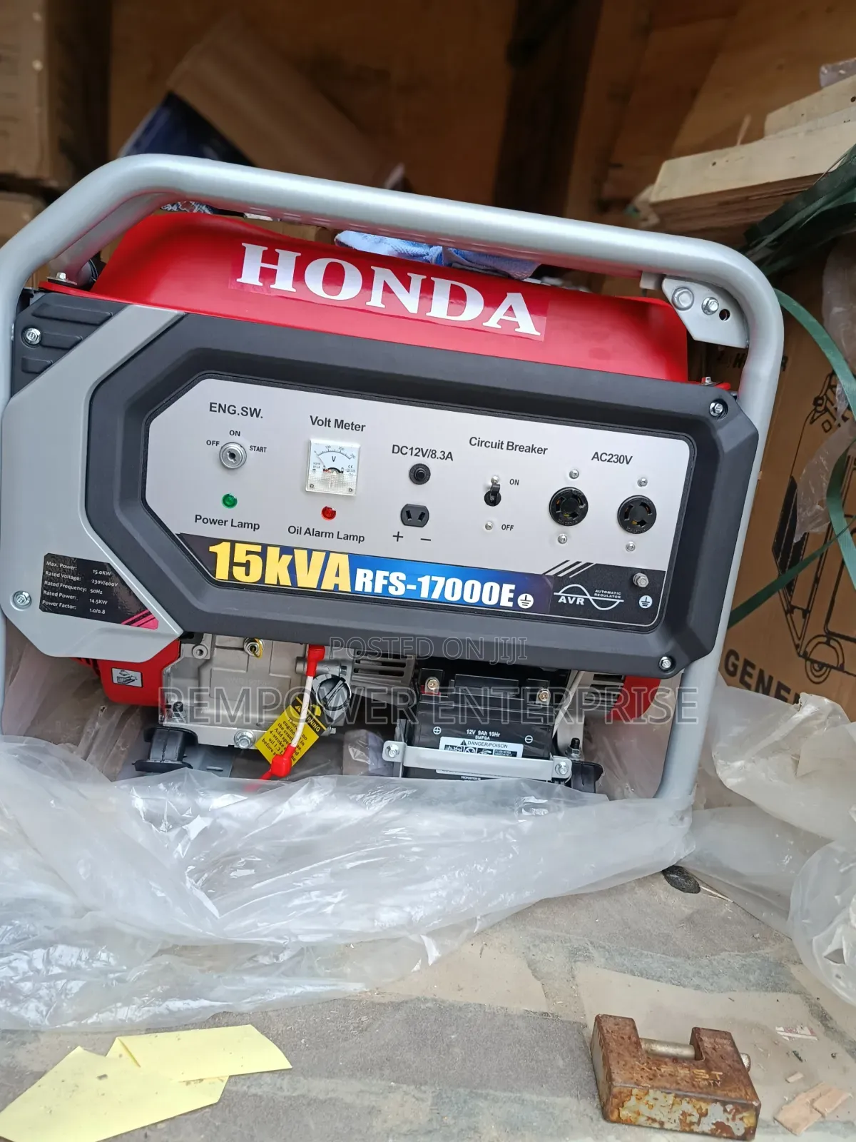 Brand New Honda 15kva
