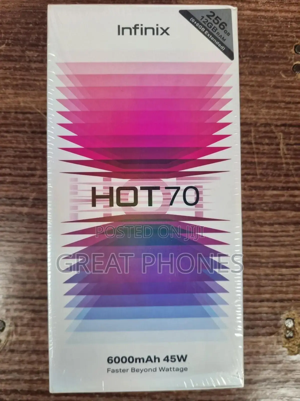 New Infinix Hot 70 256 GB Gold