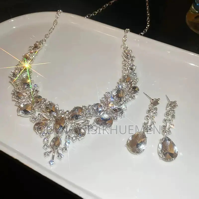 White Wedding Necklace for the Bride
