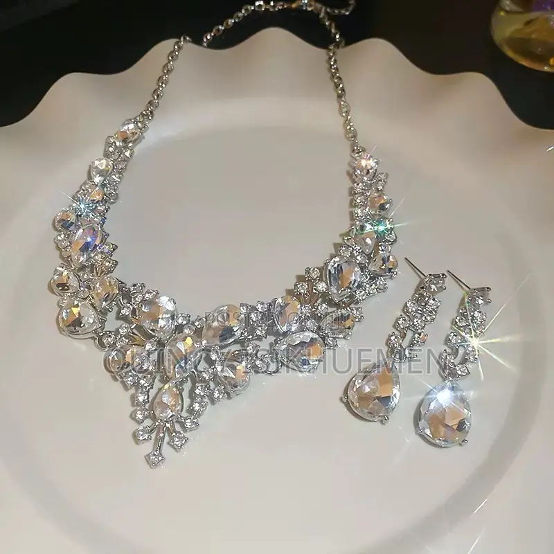 White Wedding Necklace for the Bride