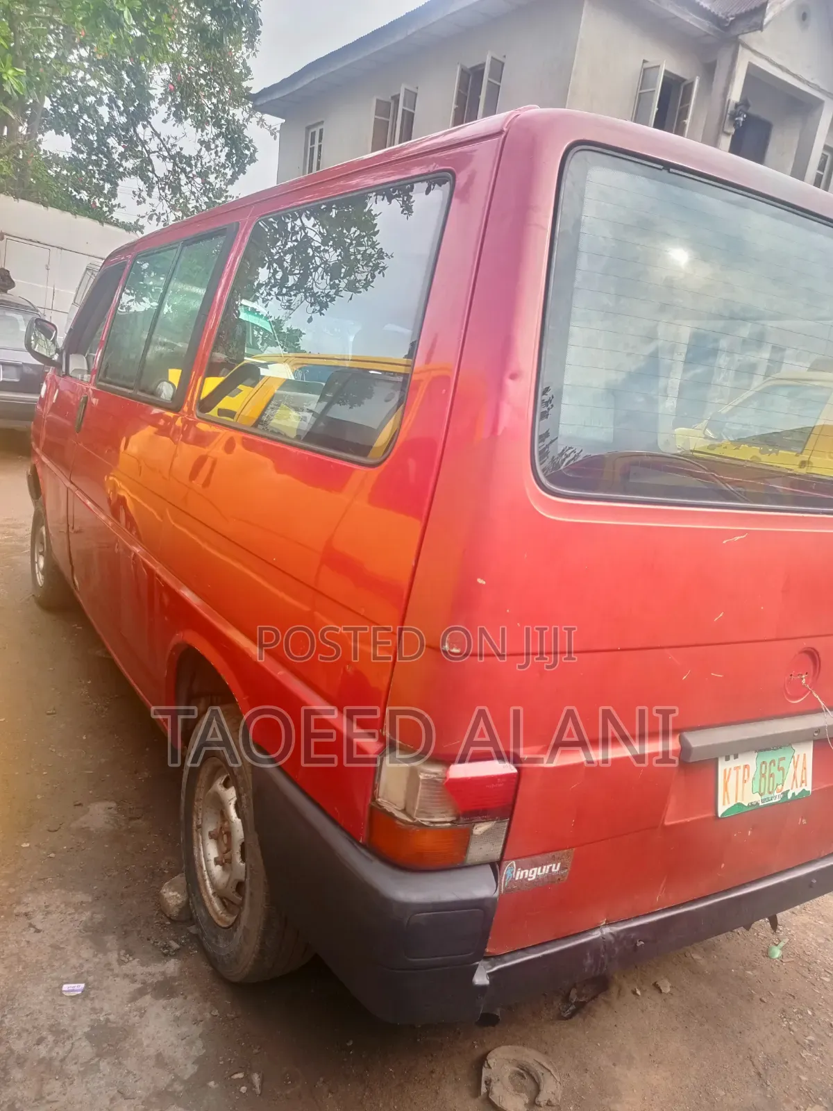 Volkswagen Transporter 2002 Red
