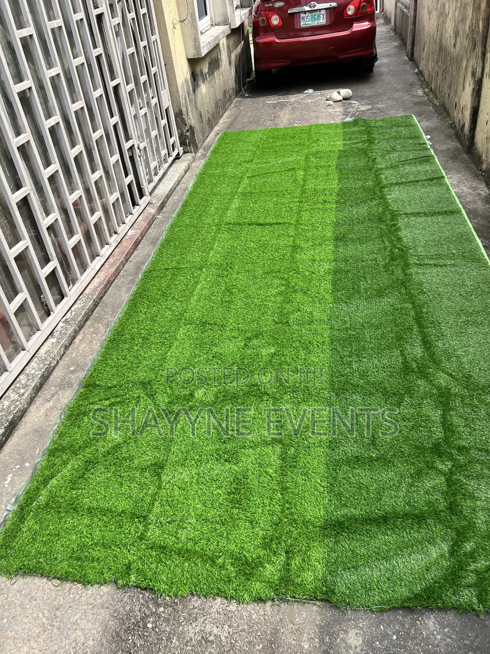 Green Astrosturf Carpet Available for Rent