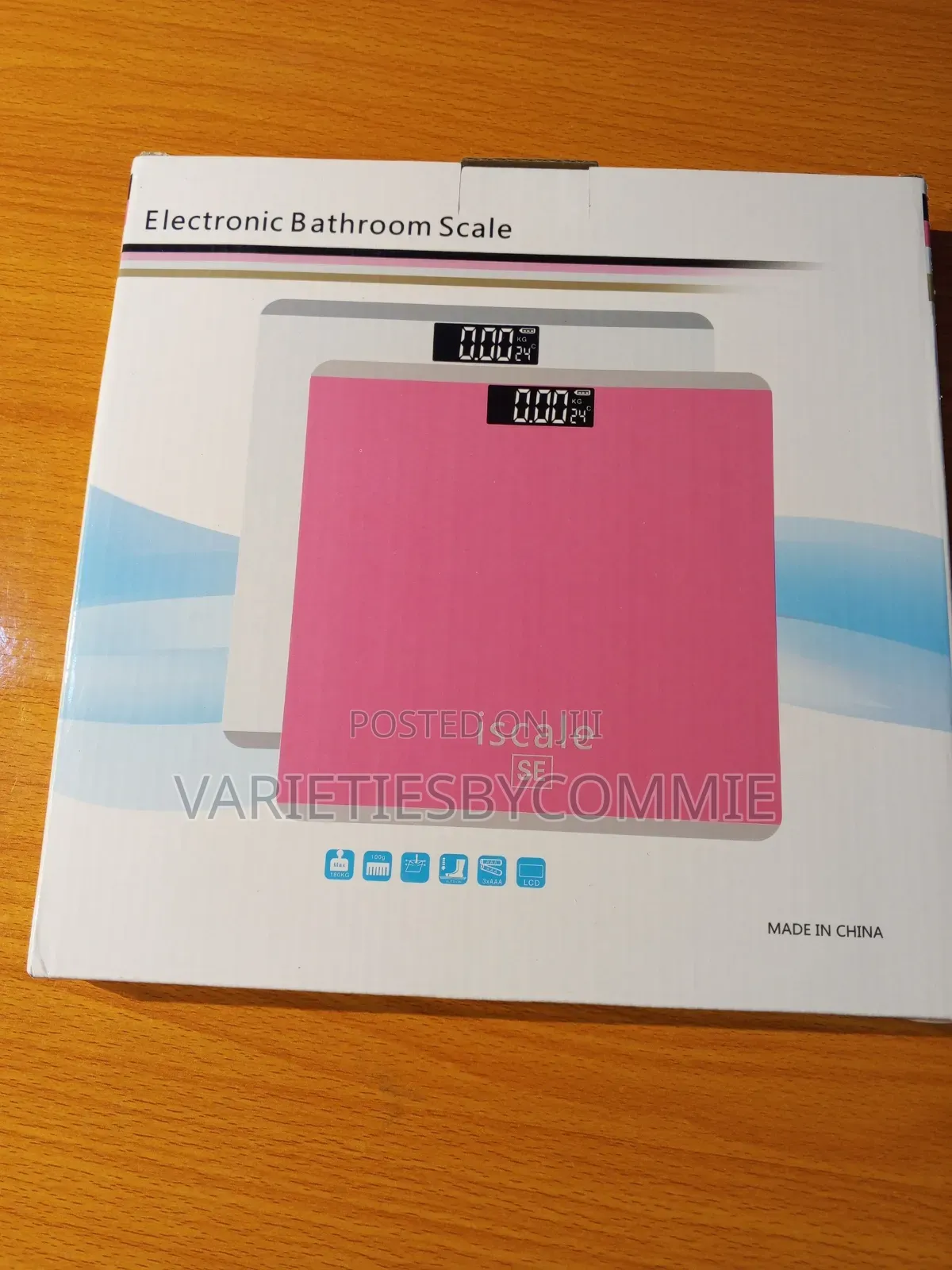 Precision Battery-Operated Digital Body Weighing Scale