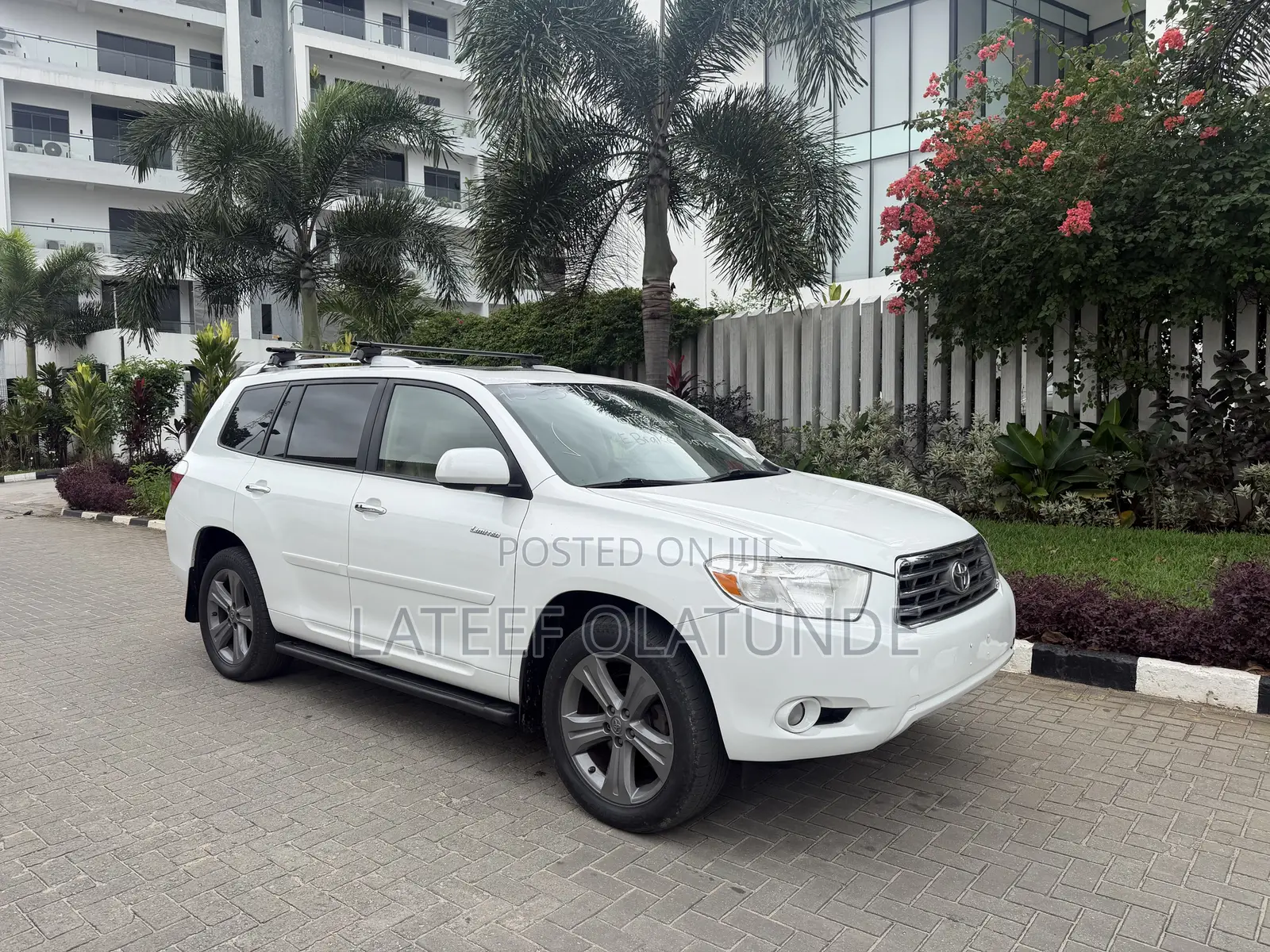 Toyota Highlander Limited 4x4 2008 White