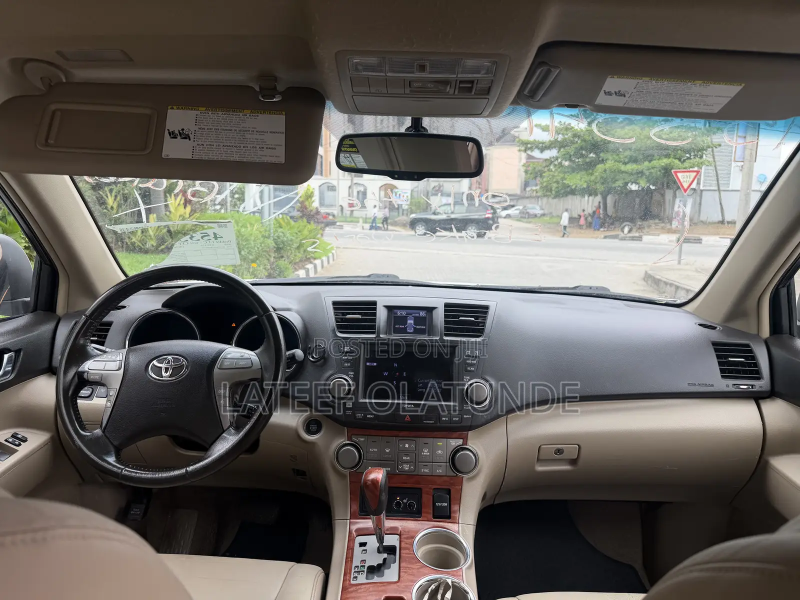 Toyota Highlander Limited 4x4 2008 White