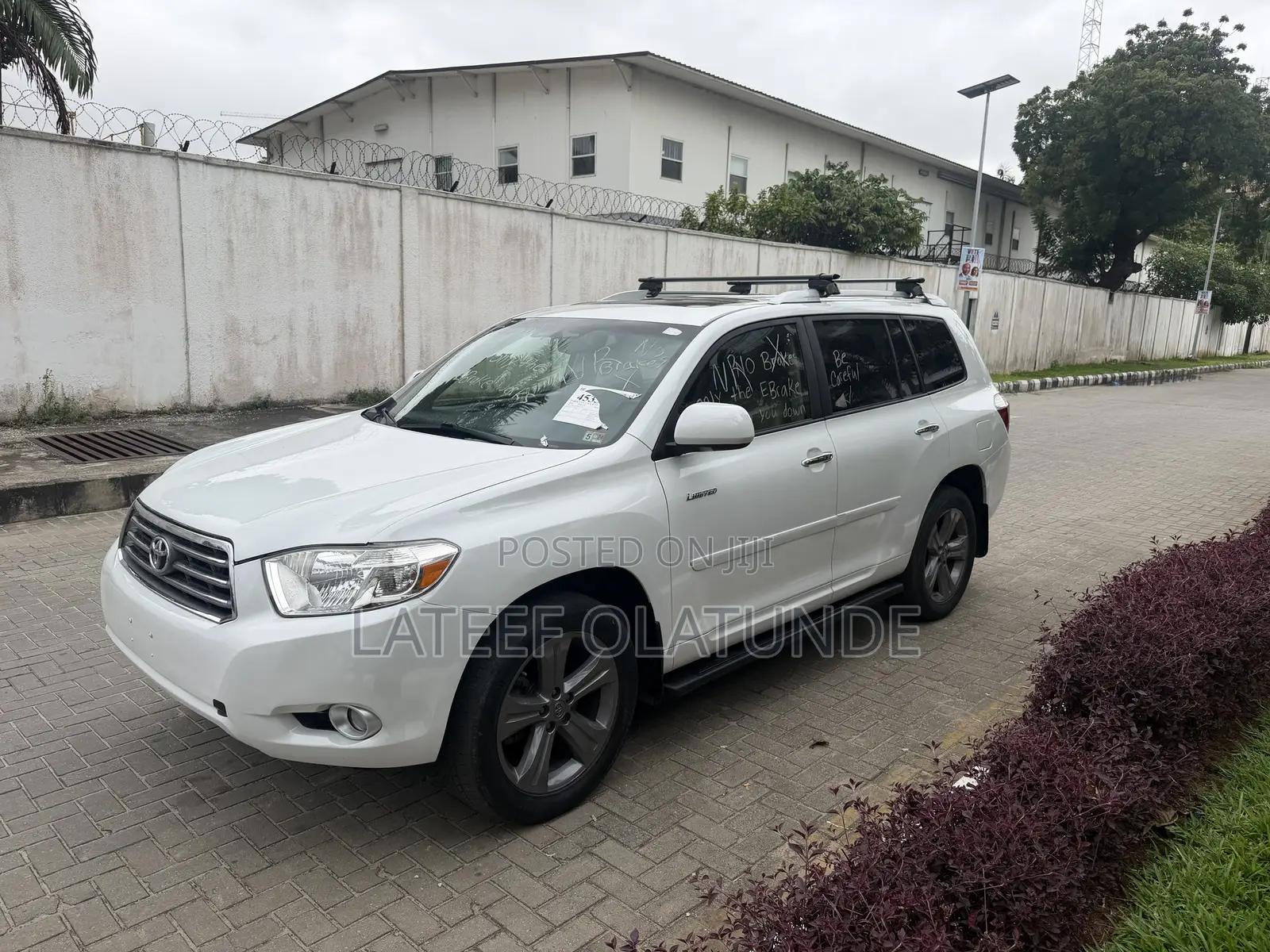 Toyota Highlander Limited 4x4 2008 White