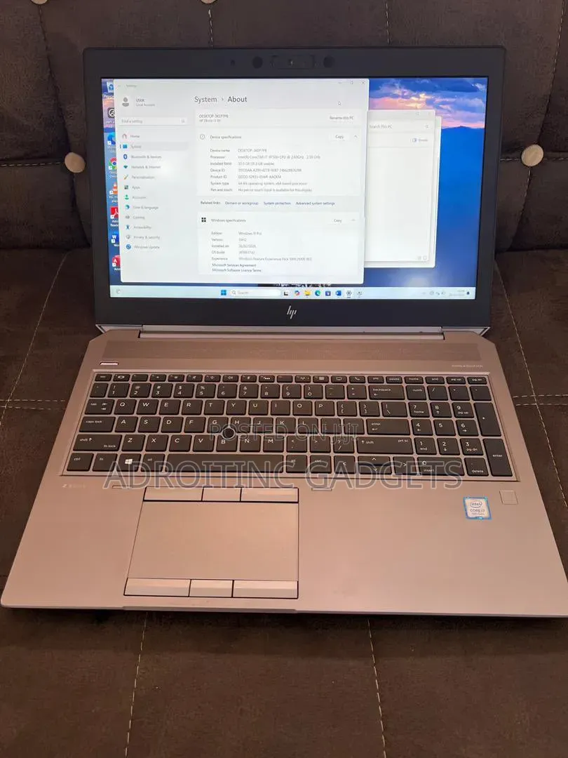 Laptop HP ZBook 15 G6 16GB Intel Core i7 SSD 512GB