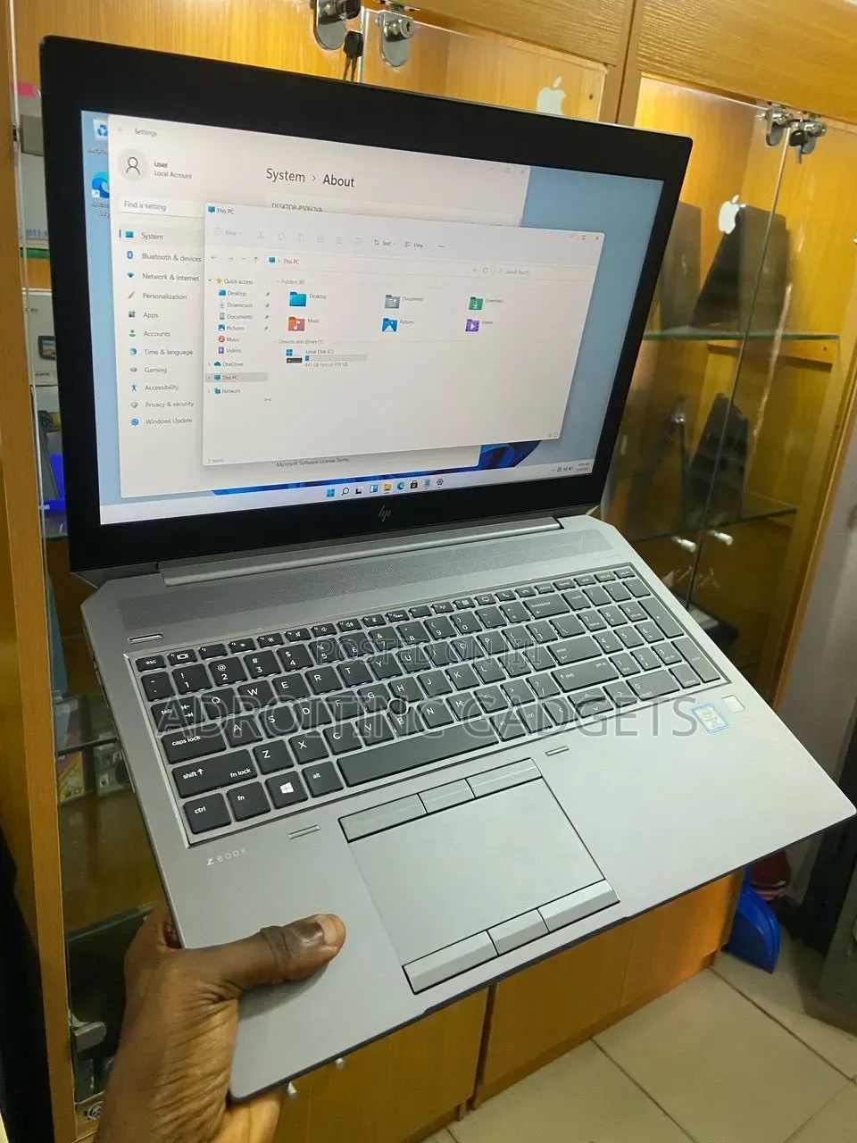 Laptop HP ZBook 15 G6 16GB Intel Core i7 SSD 512GB