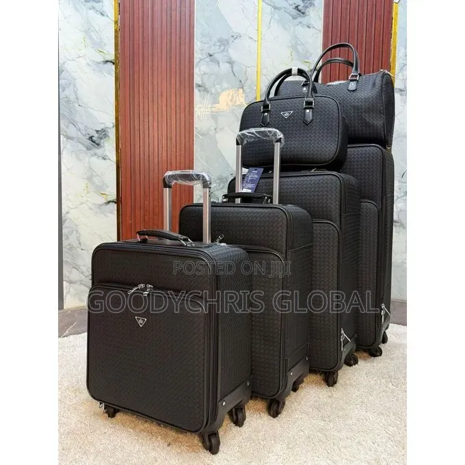Luxury Leather Luggage Box 6 Set
