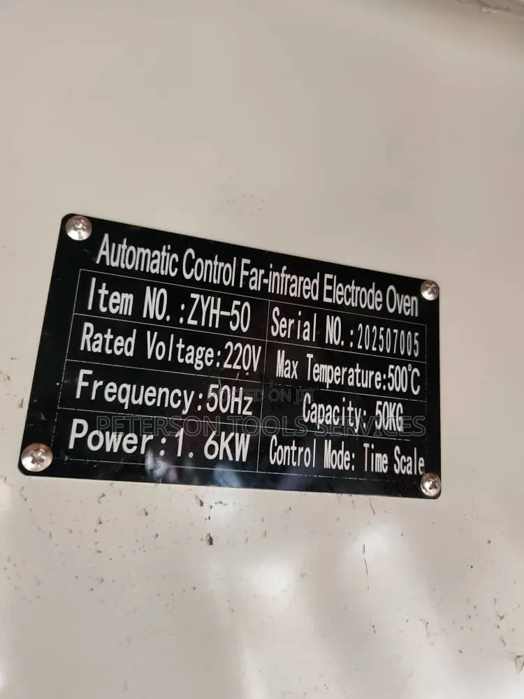 50kg ZYH-50 Electrode Oven/Electrode Quiver